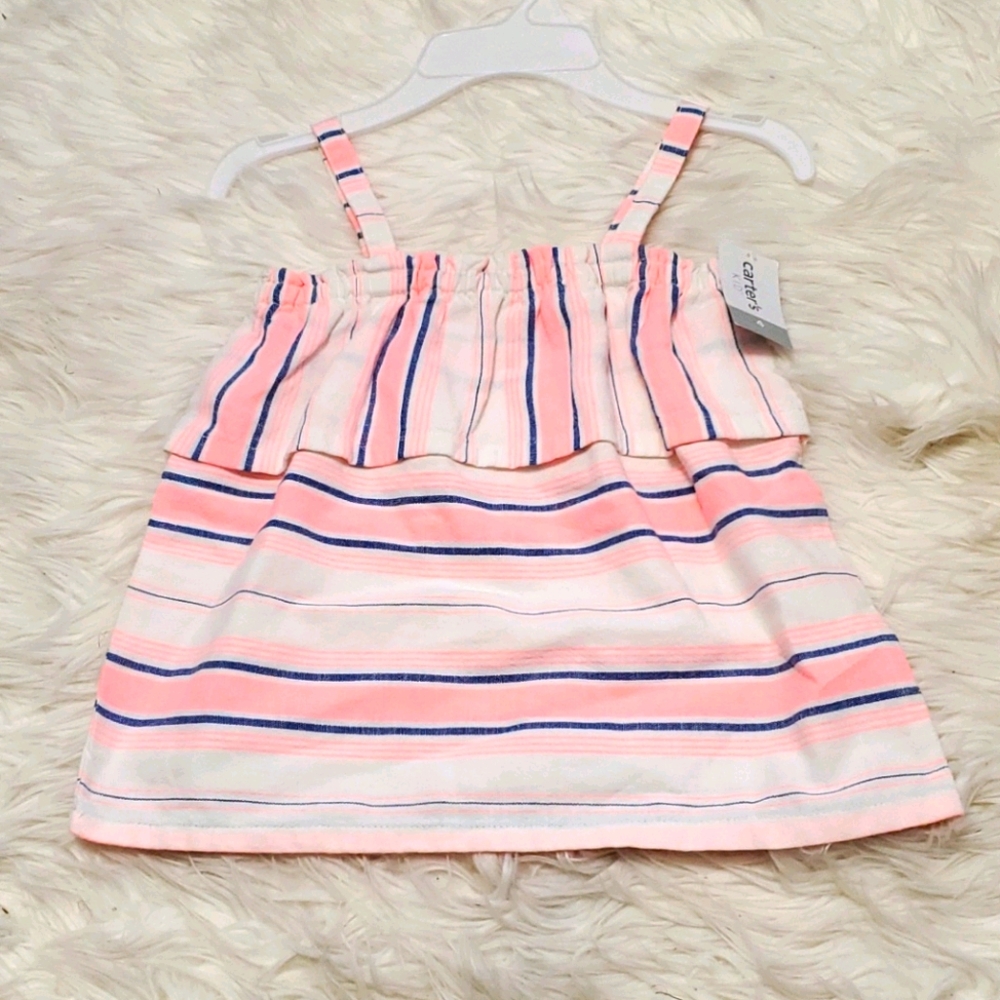 ⛱NWT: CARTER'S GIRLS WOVEN SUMMER TANK TOP